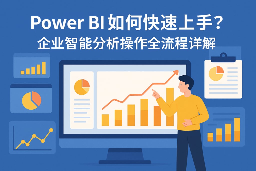 Power BI如何快速上手？企业智能分析操作全流程详解